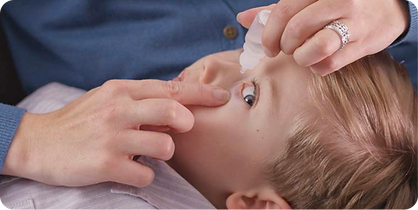 child, eyedrop, boy, atropine, myopi