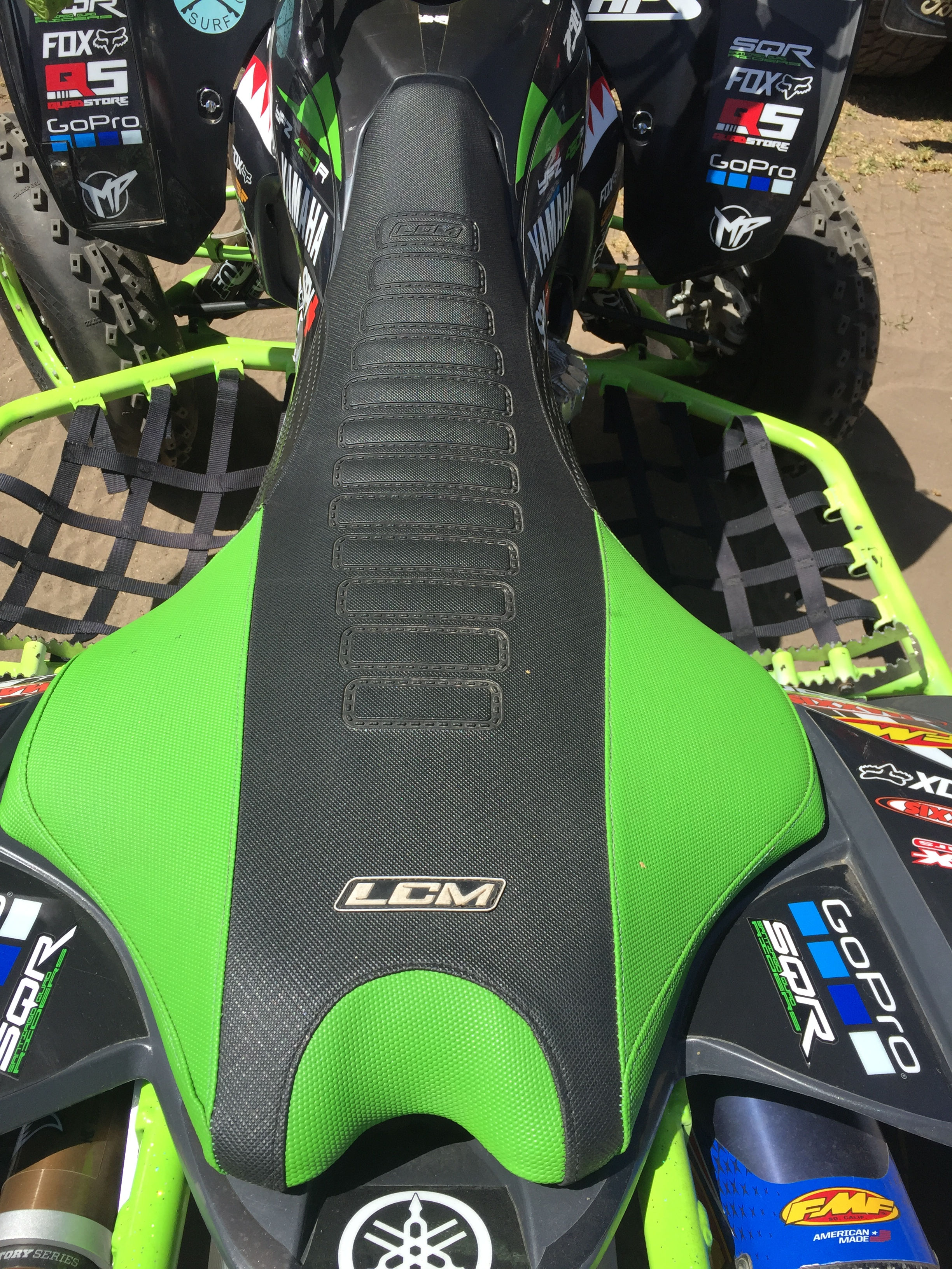 Funda asiento antideslizante LCM Yamaha YFZ450R Ne Ve Ne