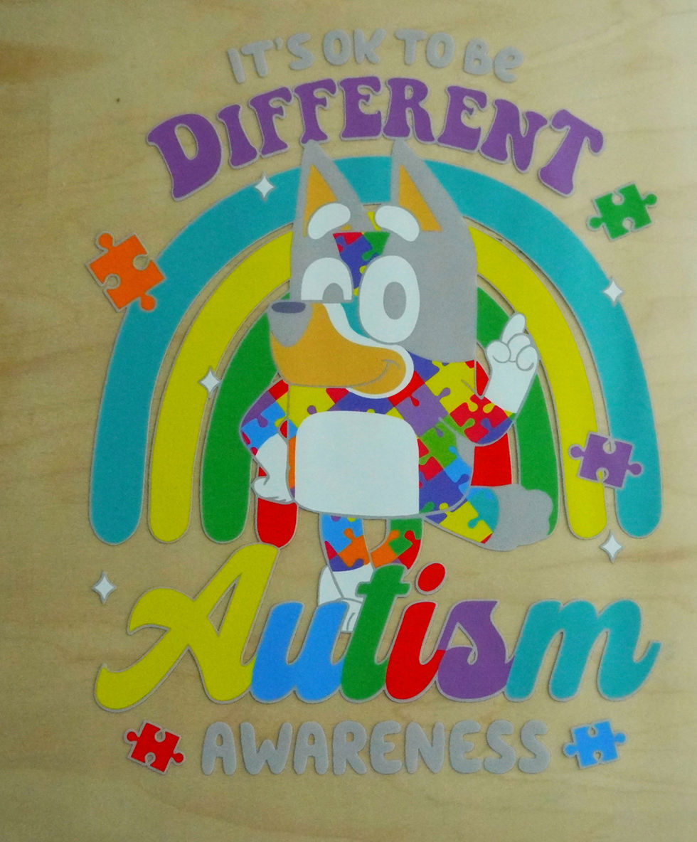 Bluey Autism Awareness