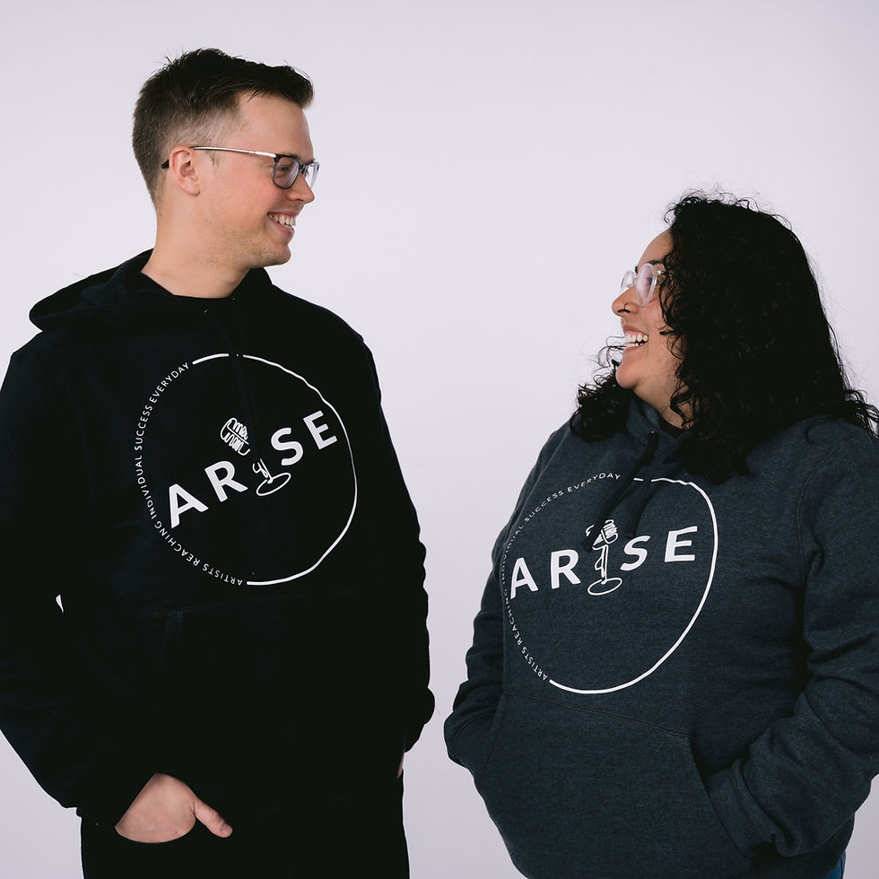 Thumbnail: A.R.I.S.E. Unisex Hoodie