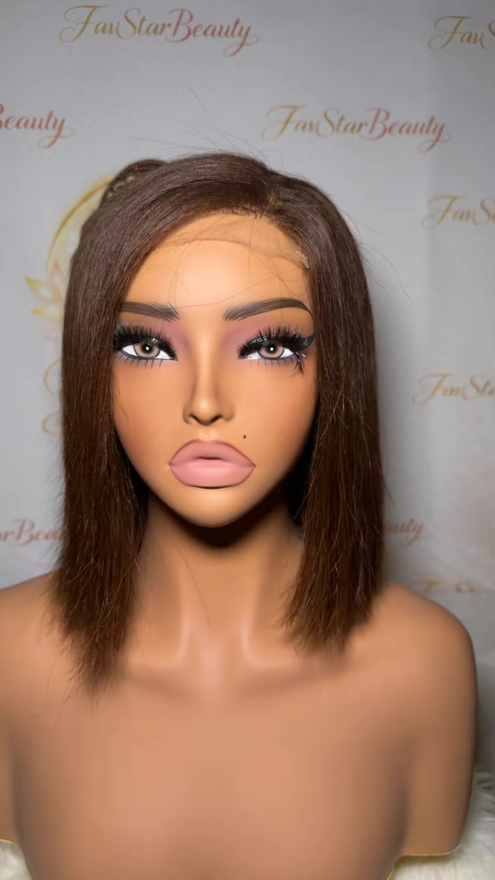 Thumbnail: Super Double Drawn HD 5x5 Lace Bob Wig