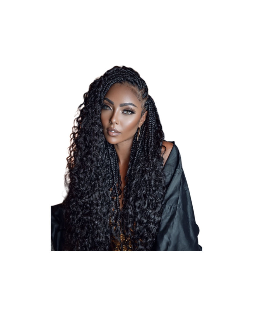 Thumbnail: Woman with deep wave bulk hair, color 30