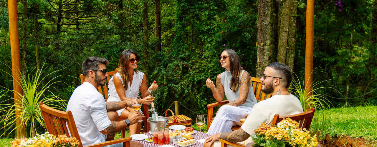 Experiência Picnic na Pousada Casa Campestre em Gonçalves MG