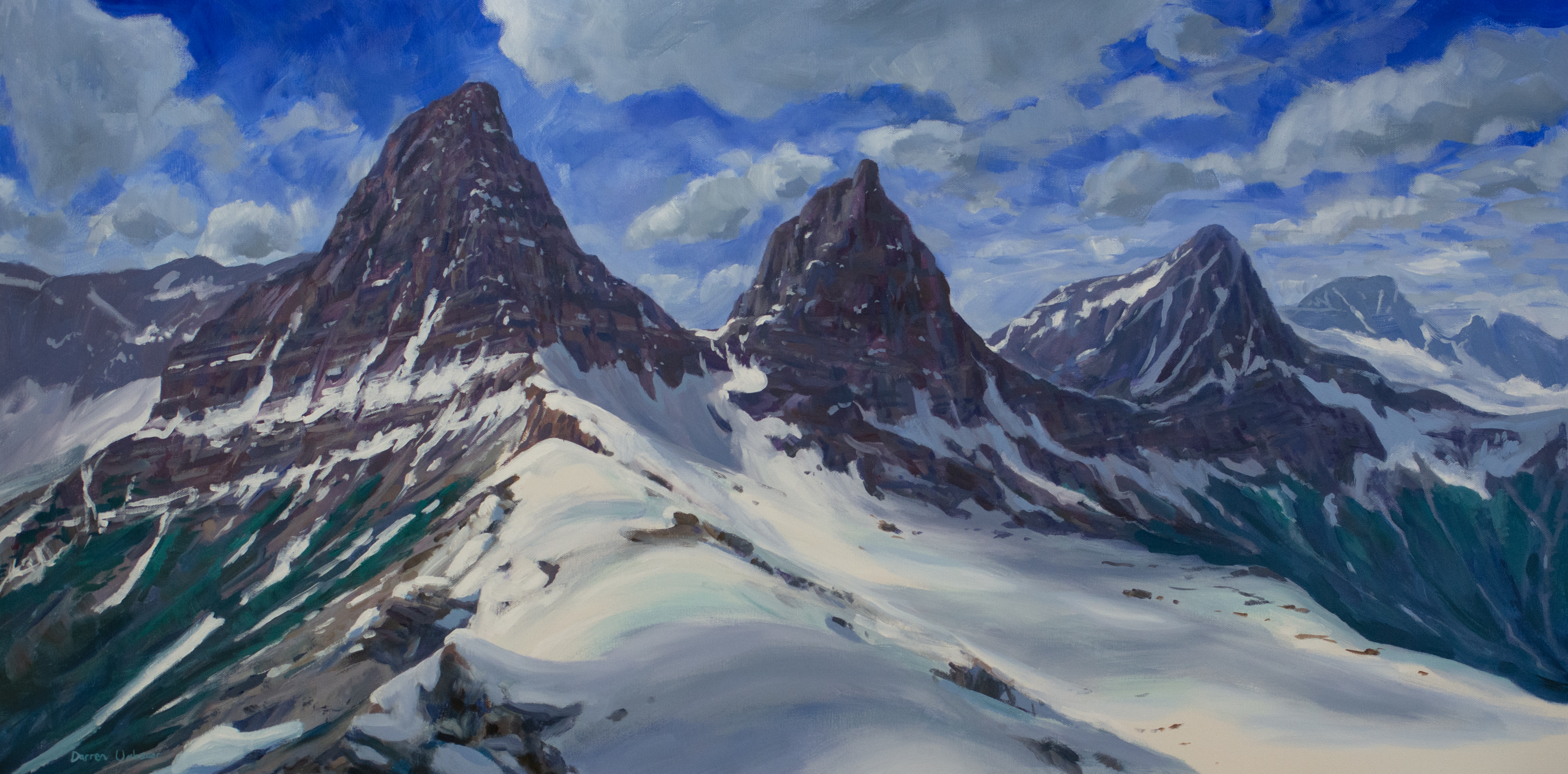 Whitetail Peaks Panorama