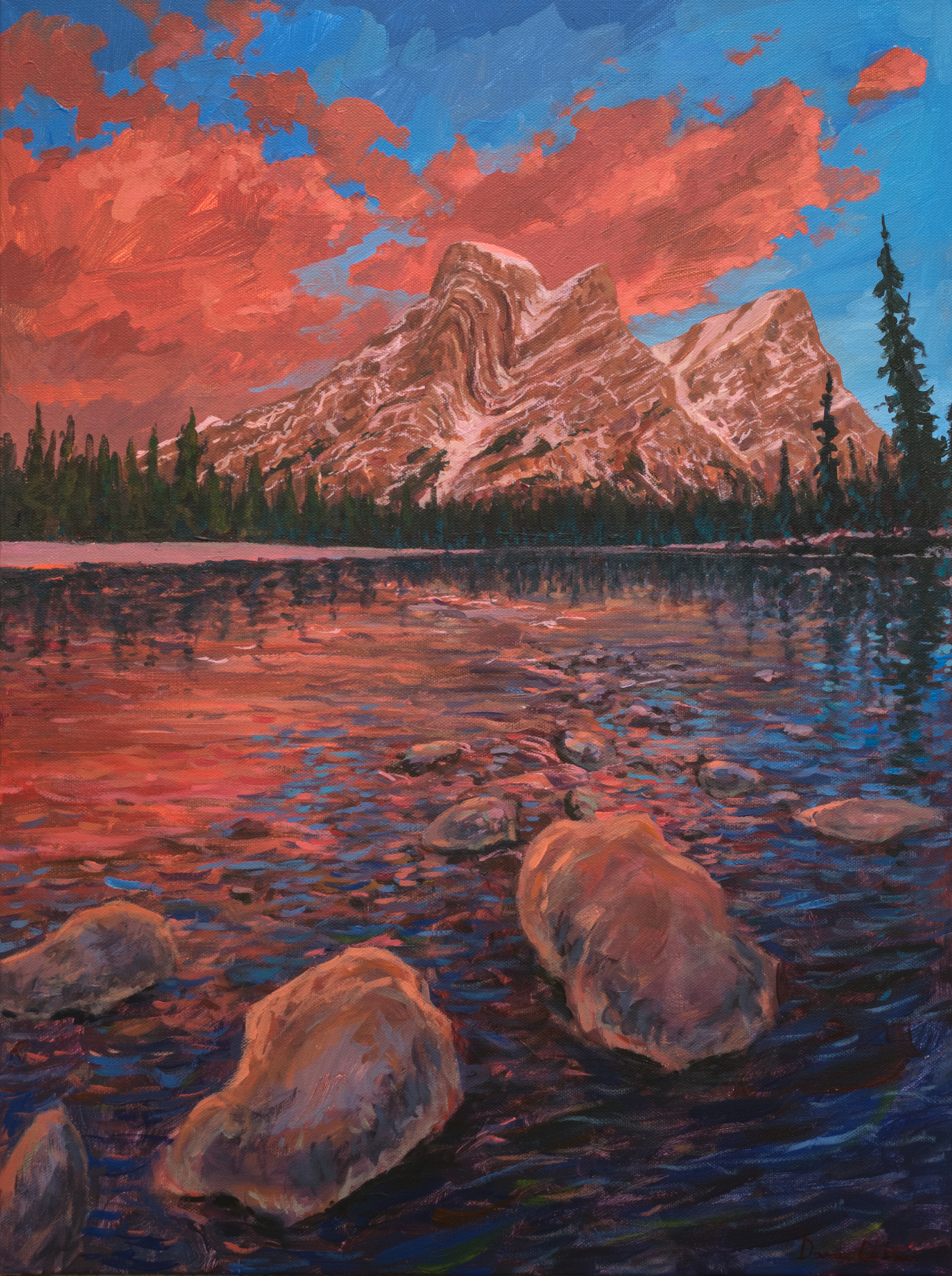 Mount Kidd Colours