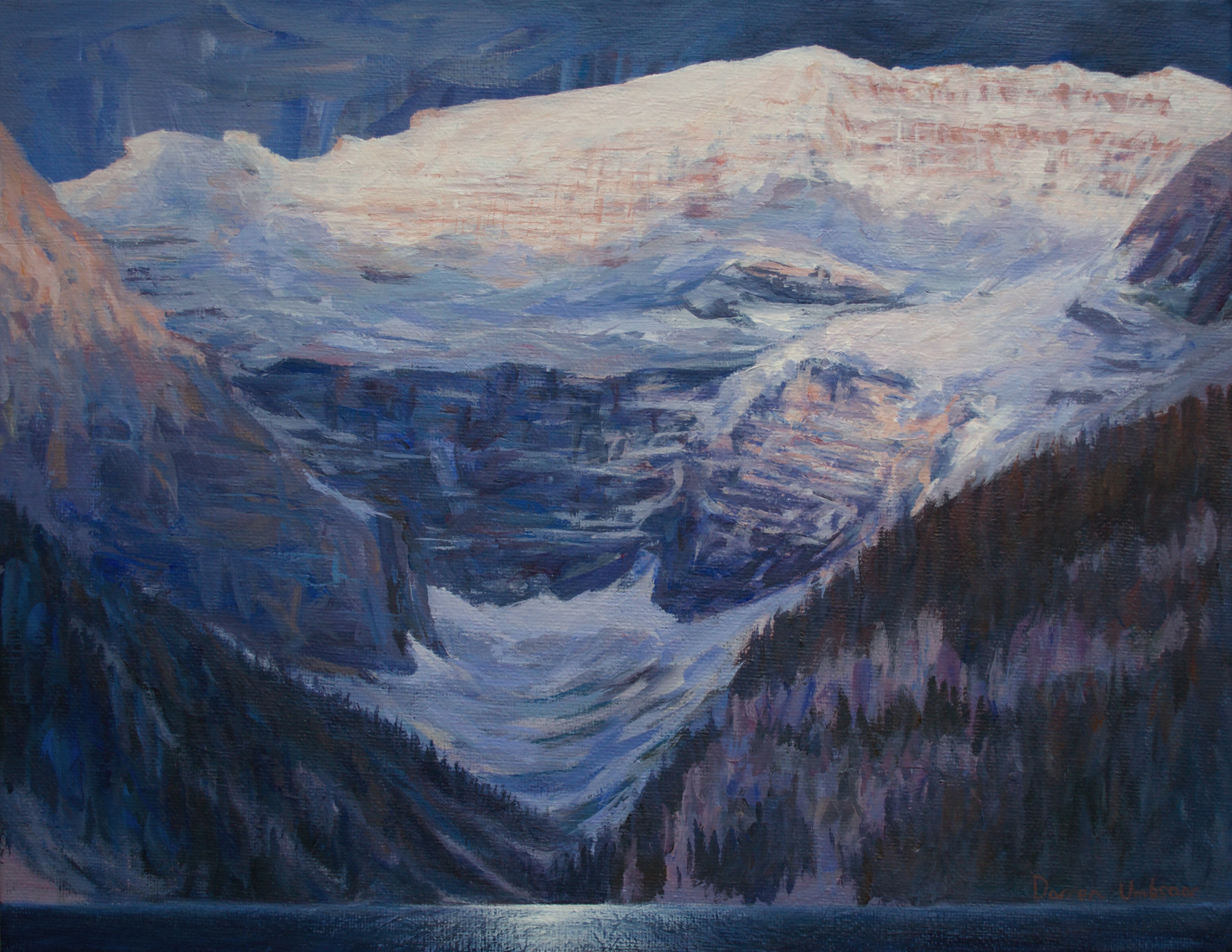 Mount Victoria Aglow
