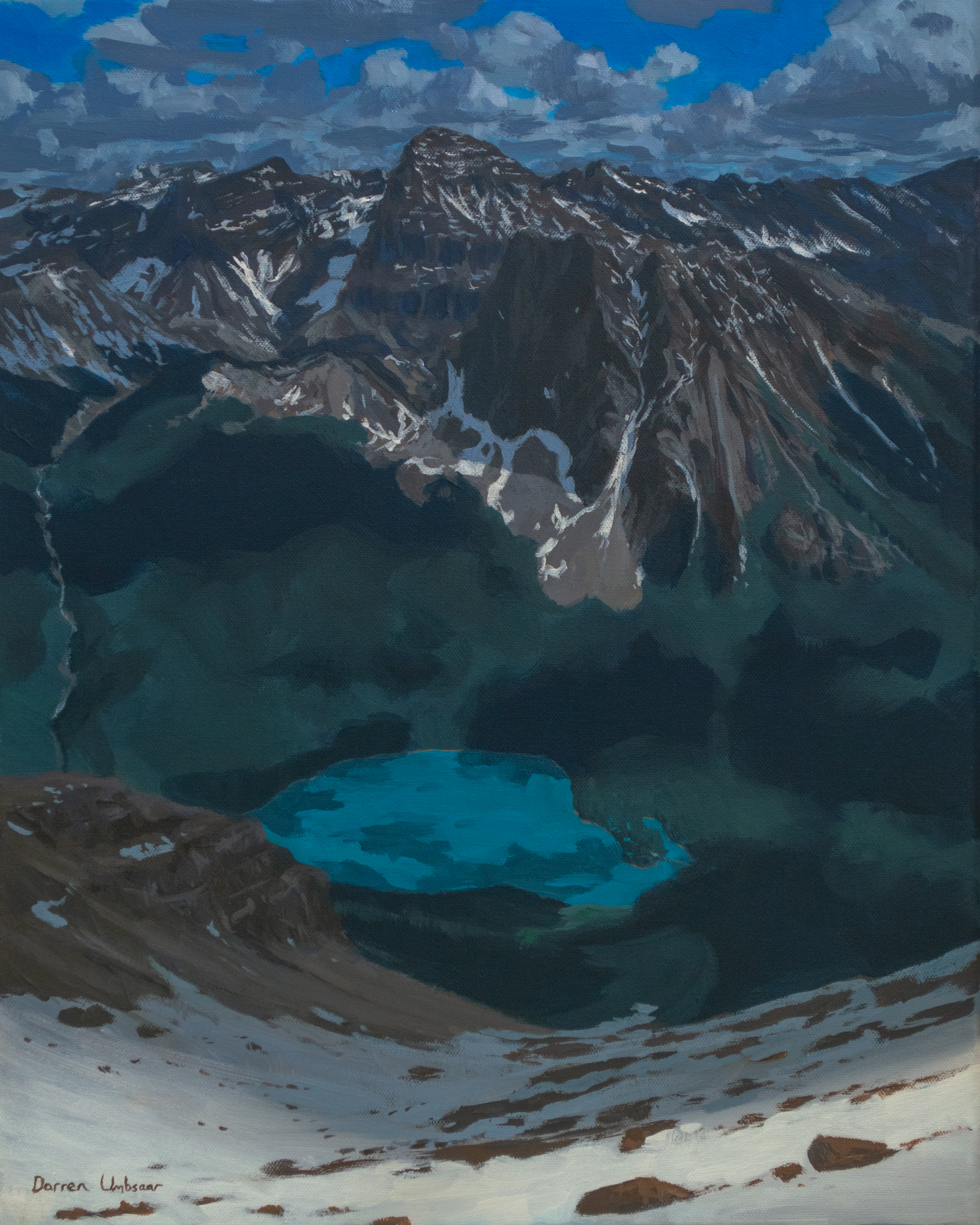 Emerald Lake From Above