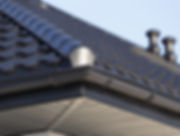 Corner of a Roof Gutter