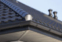 Corner of a Roof Gutter
