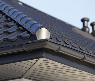 Corner of a Roof Gutter