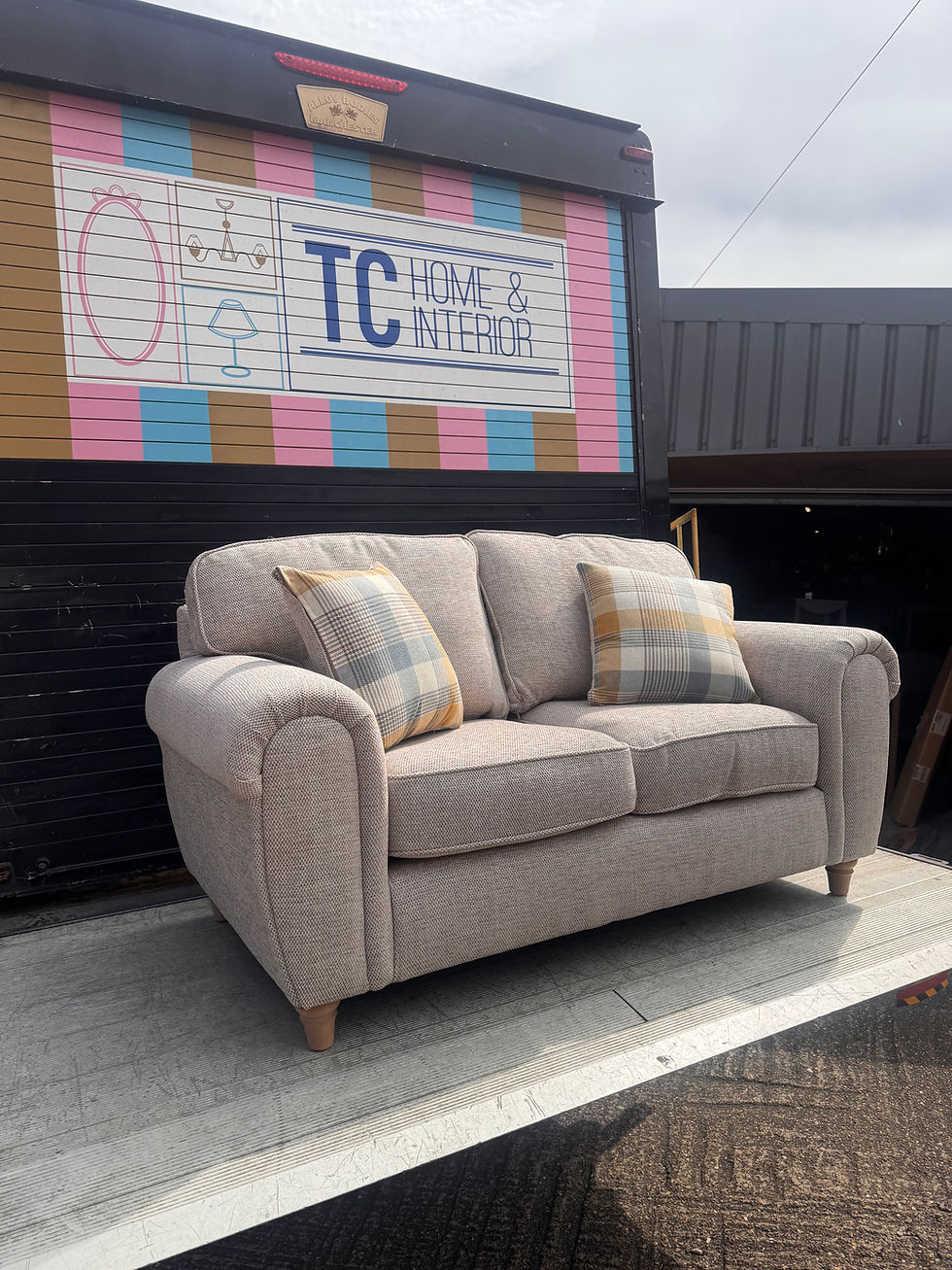 Thumbnail: Edgar Fabric 2 Seater Sofa