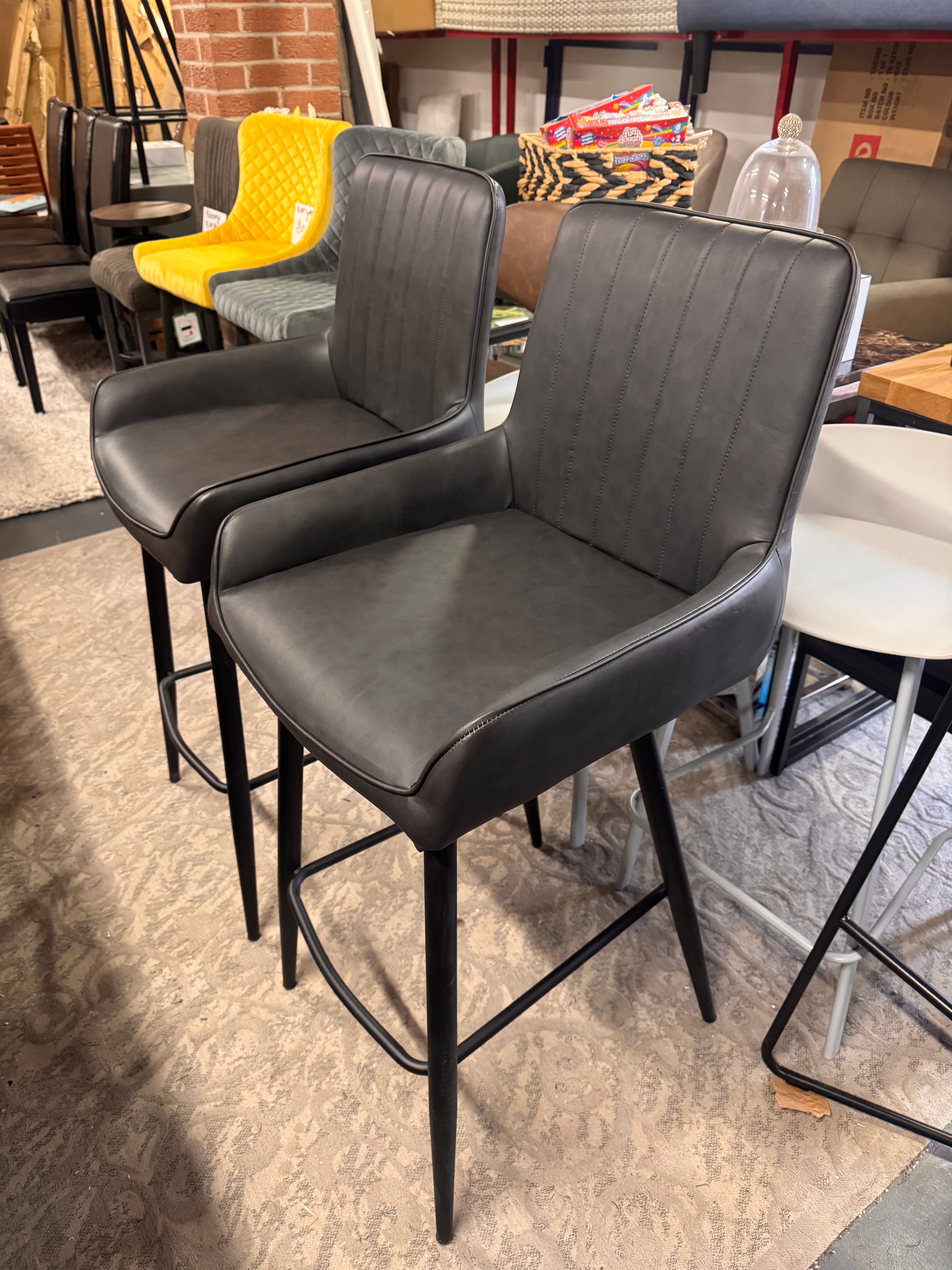 Pair of soho bar stools 