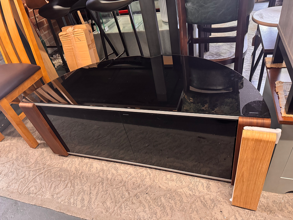 Thumbnail: MDA designs TV Cabinet glass / Oak