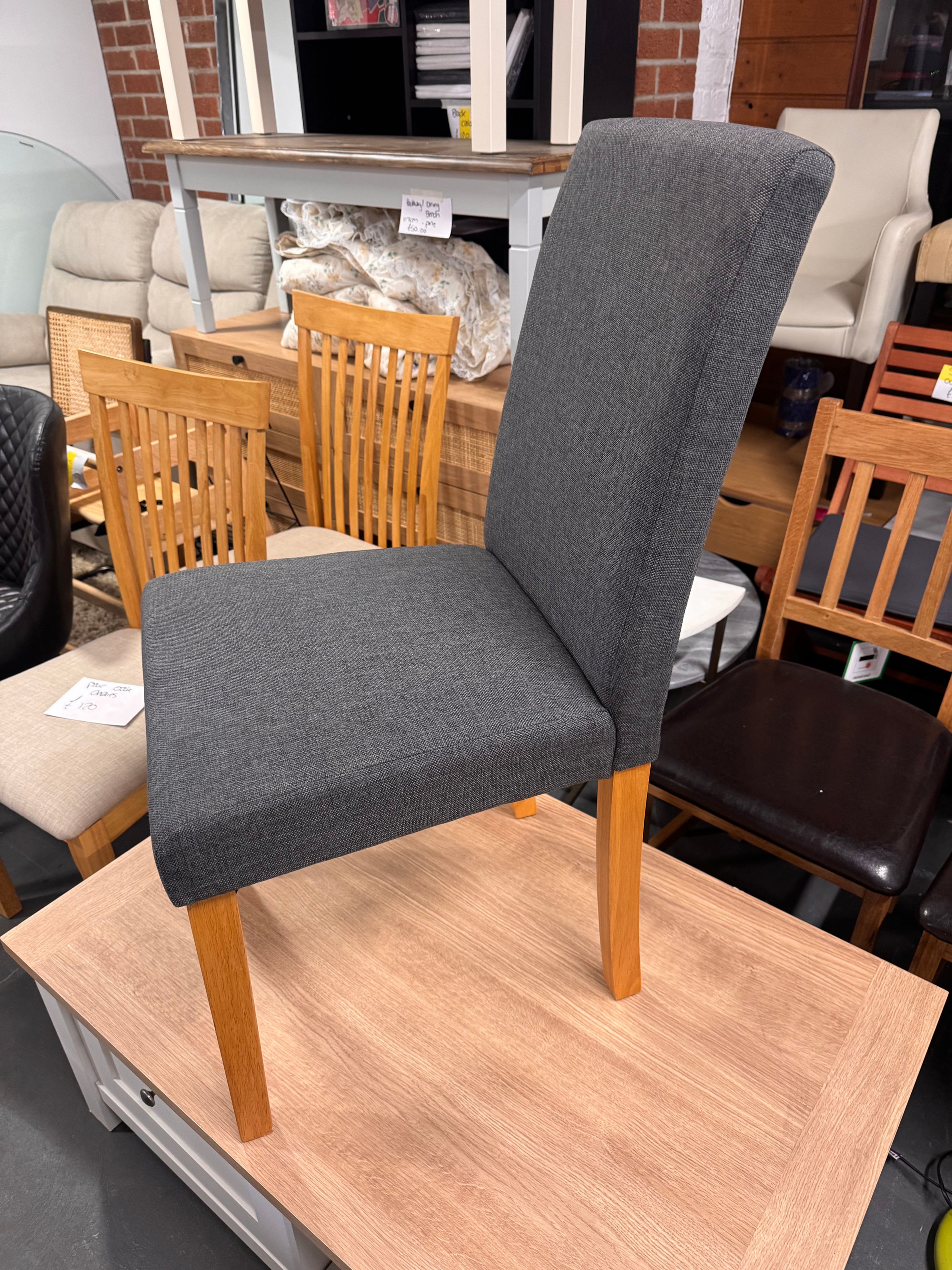 Hastings Fabric Dining Chairs set of 4