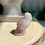 Thumbnail: Lavender Rose Quartz Eagle
