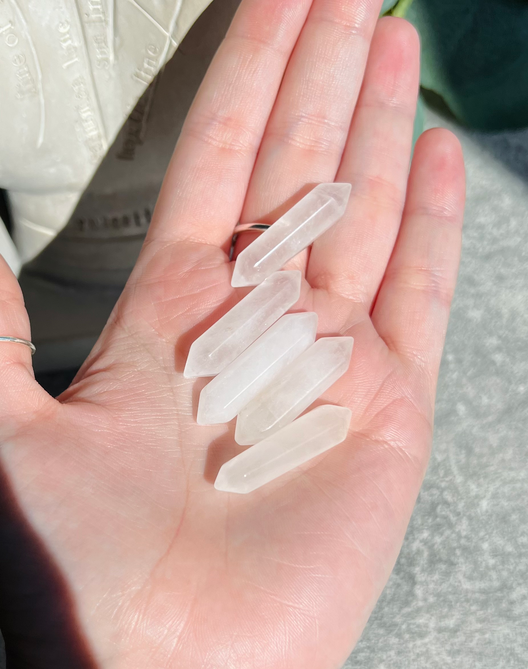 Mini Clear Quartz DT Point