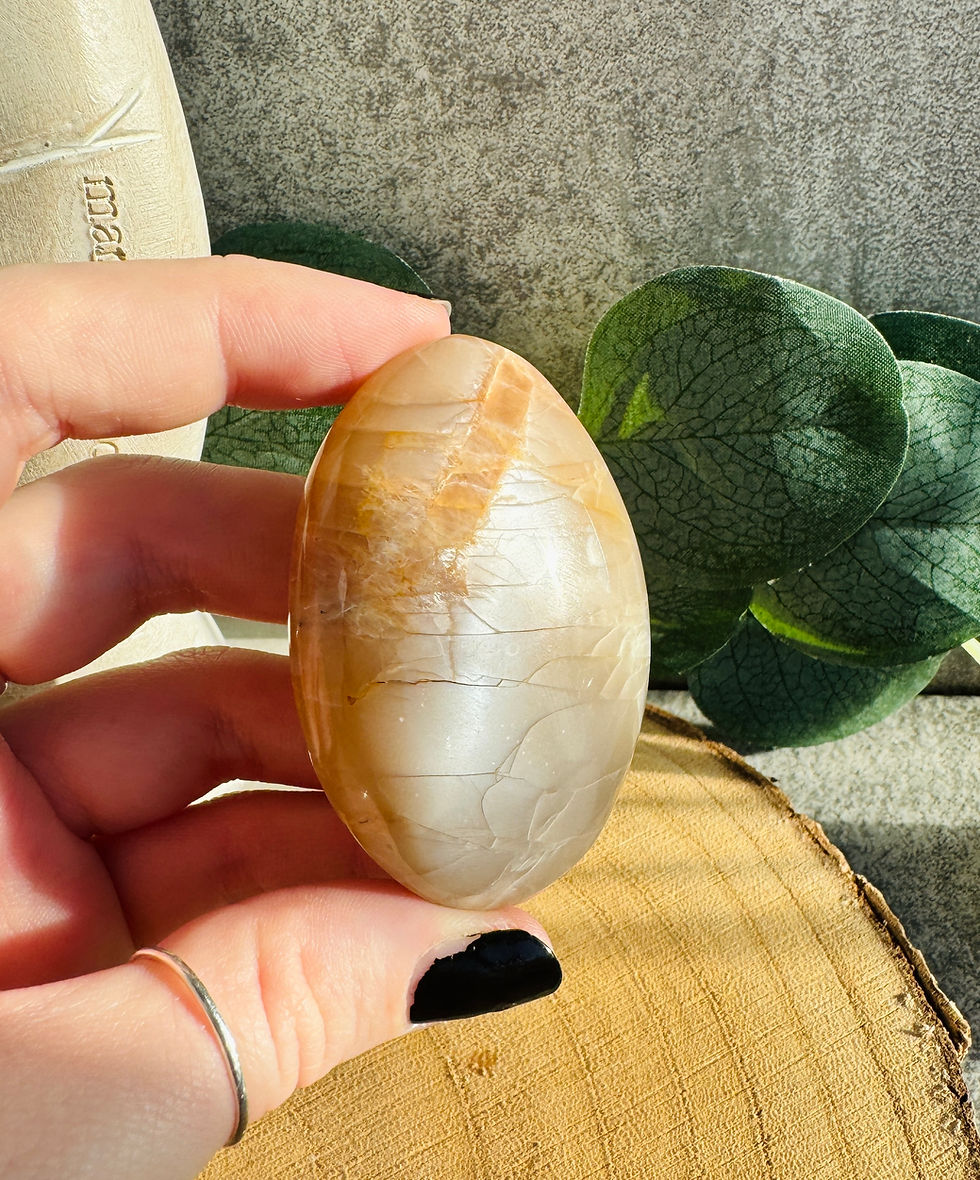 Peach Moonstone Palmstone