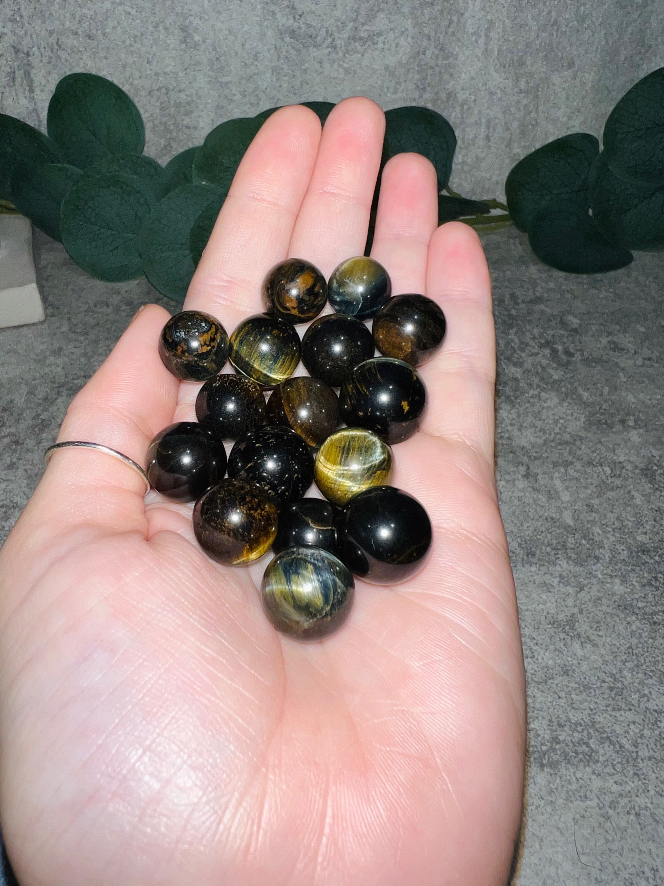 Blue Tiger’s Eye Mini Sphere