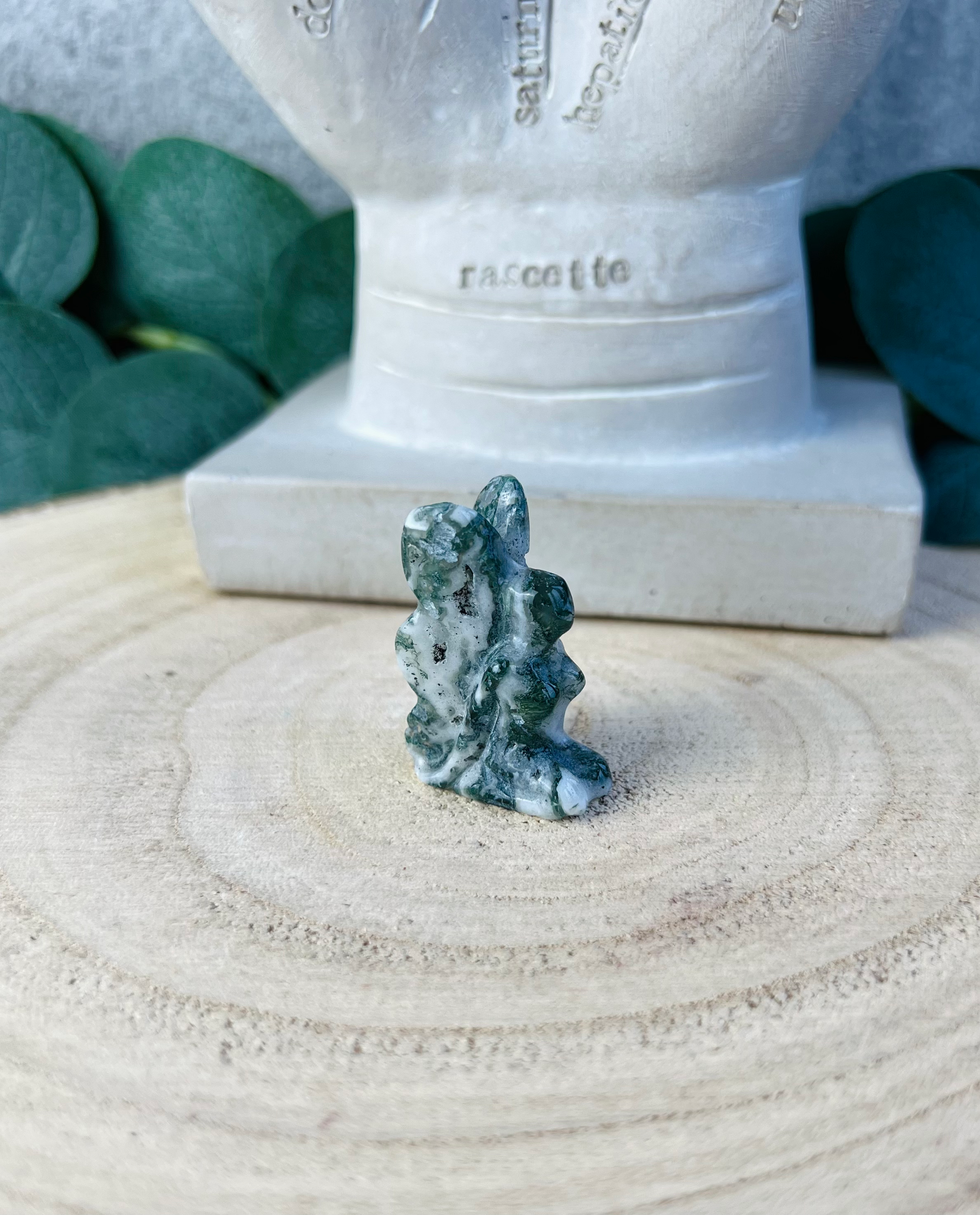 Moss Agate Fairy