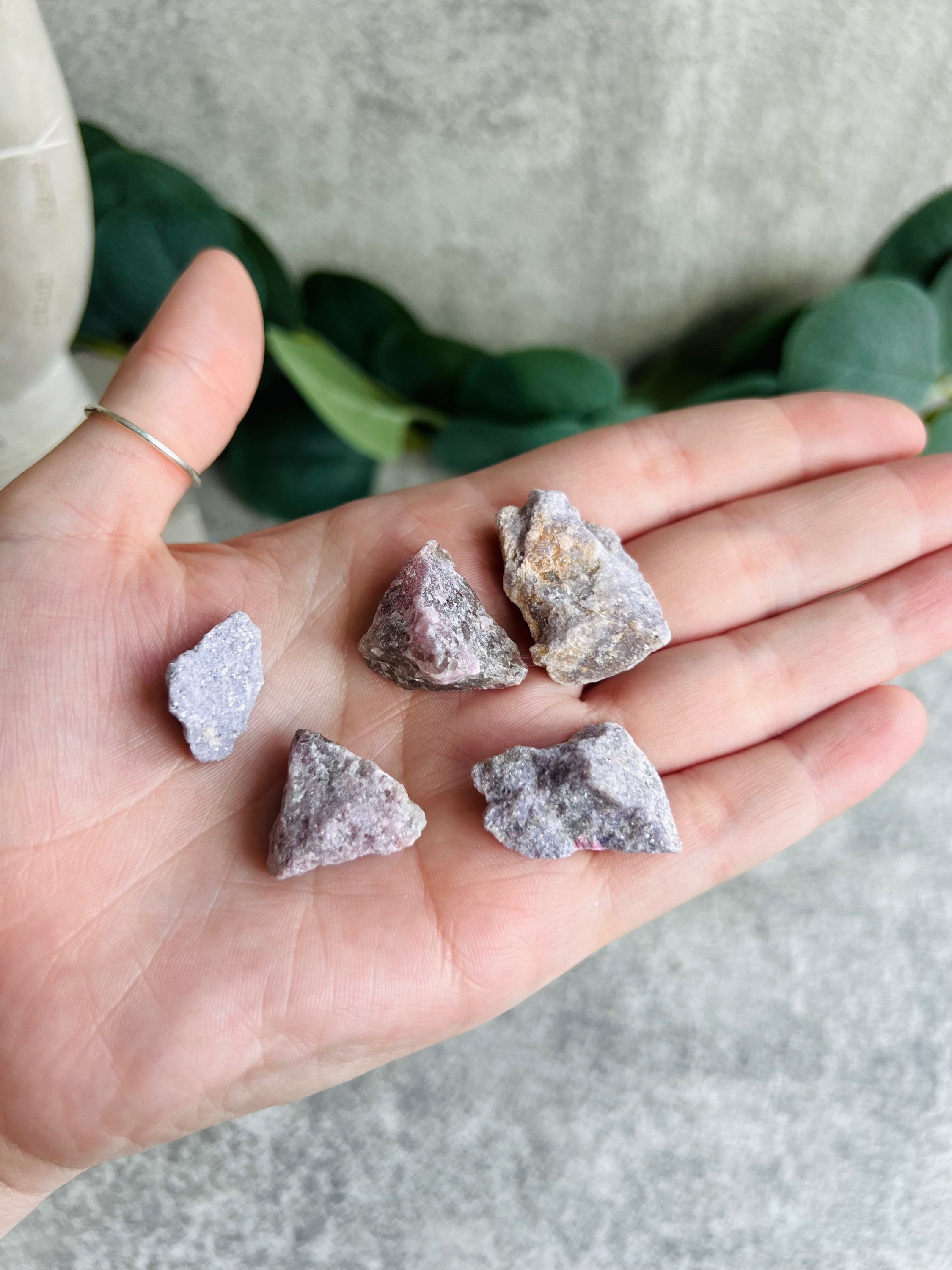 Small Rough Lepidolite