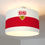 Thumbnail: VfB Deckenleuchte Wappen