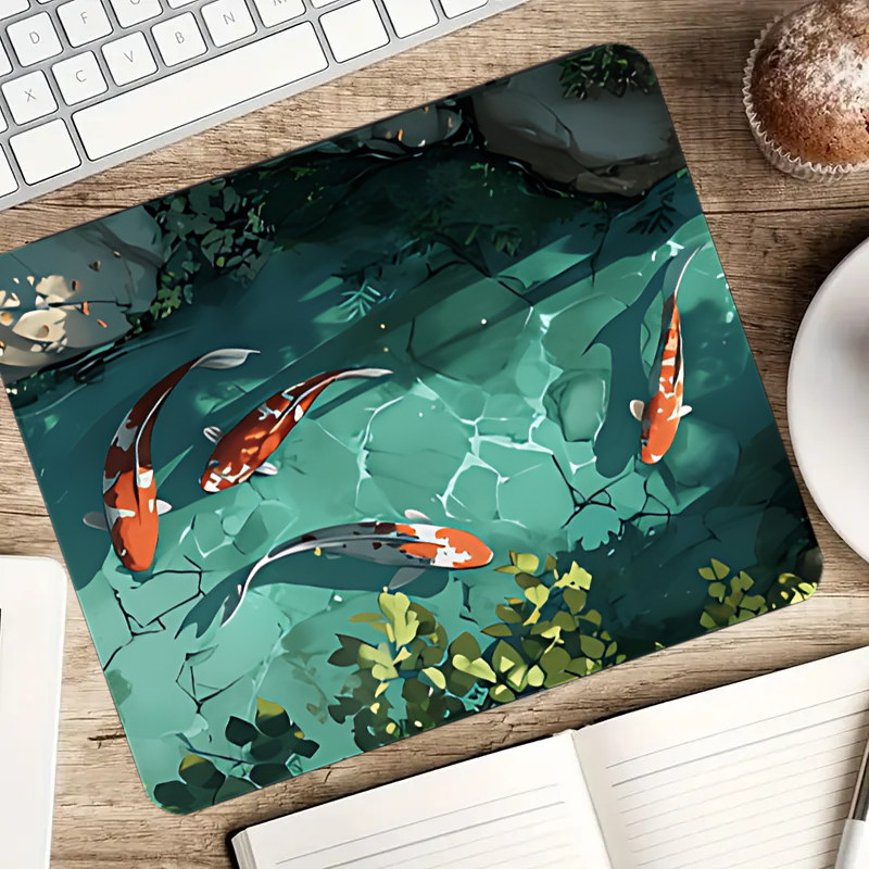 Thumbnail: Koi Fish Desk Mat