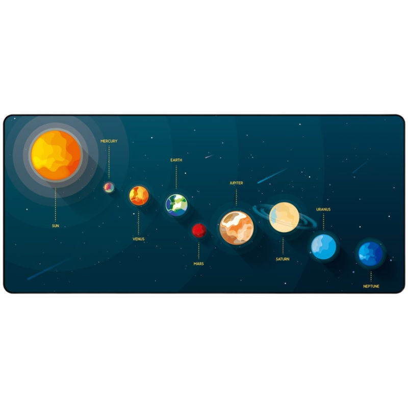 Thumbnail: Space Blueprint Gaming Desk Mat