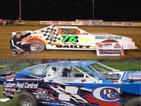 Sharpsteen vs. Dailey: Rivalry Boils Over In Woodhull Mini Stock Division