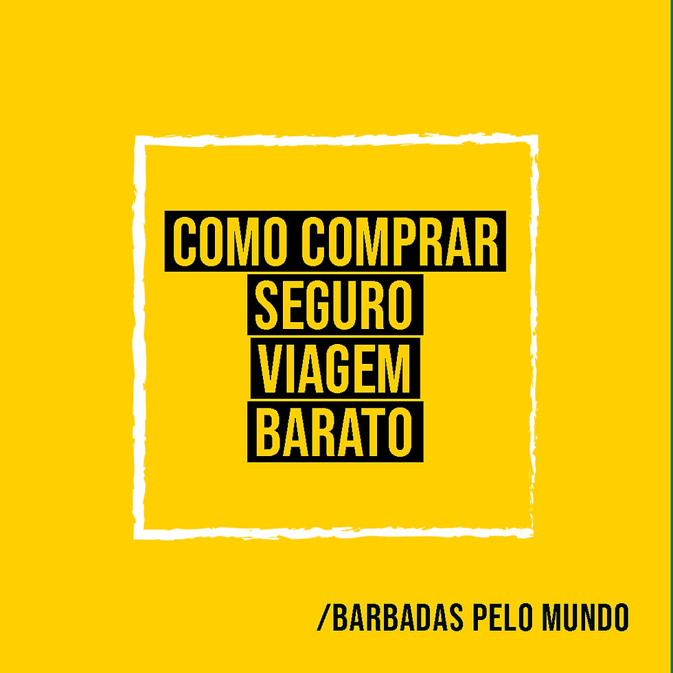seguro viagem barato