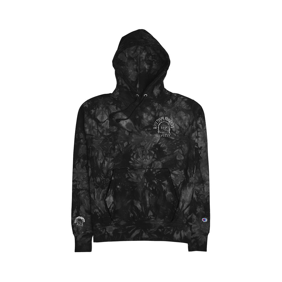 Thumbnail: Tie Dye Hoodie, Unisex Champion Hoodie