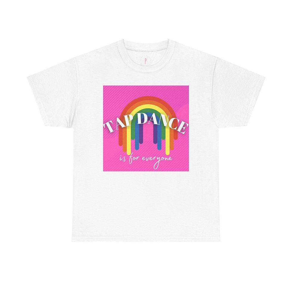 tap dance is for everyone tshirt
