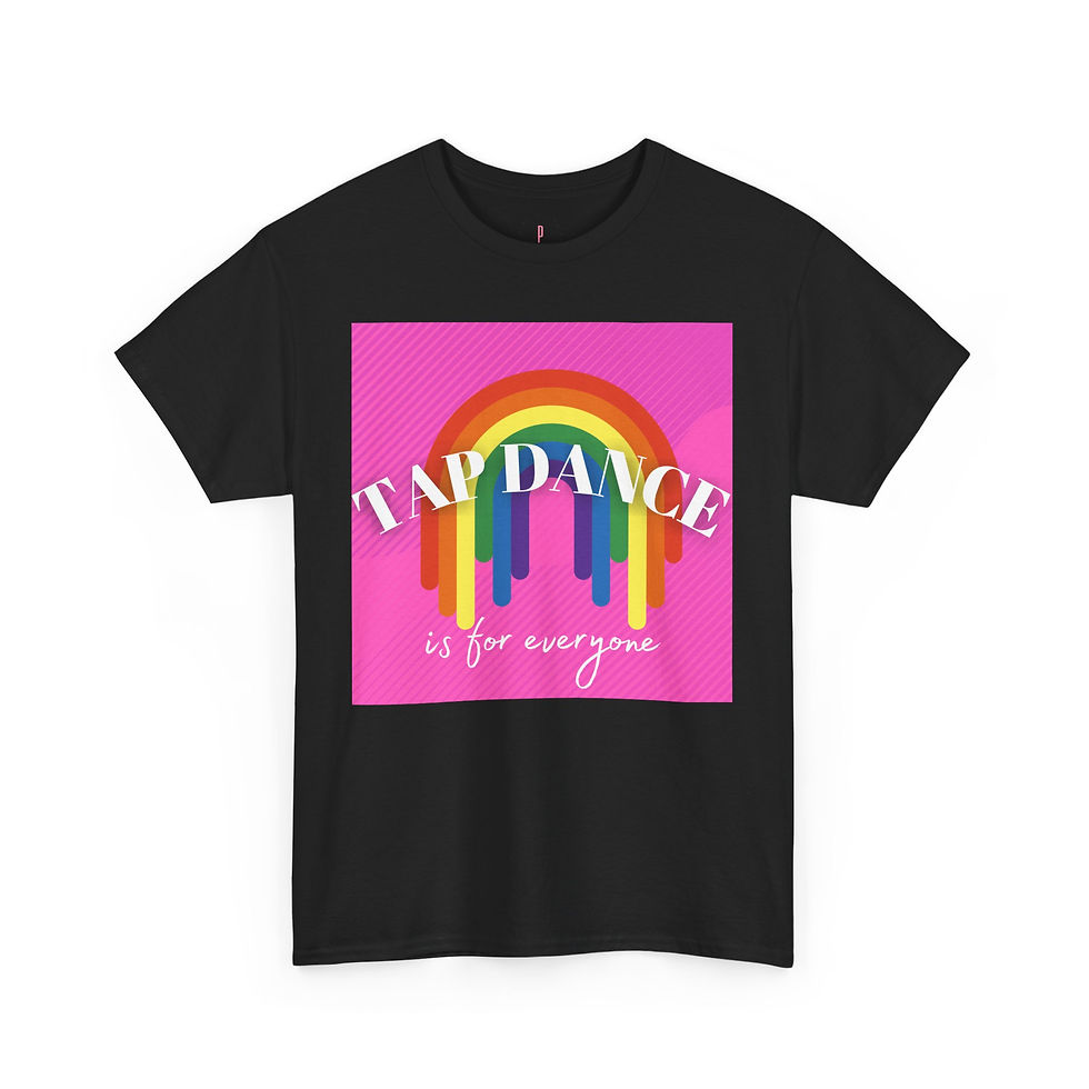 Thumbnail: tap dance is for everyone tshirt