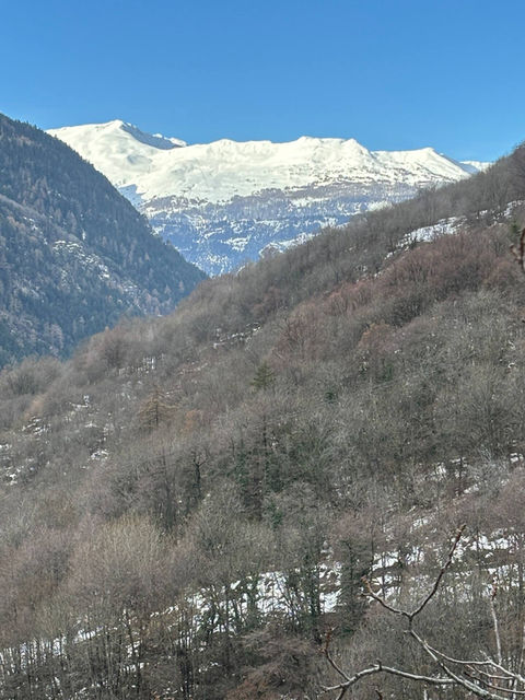 Sceanic view of Orelle, France