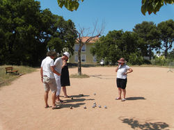 Juin 2012, Journee du labo, petanque