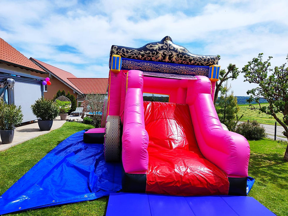 Hüpfburg Prinzessin-Kutsche