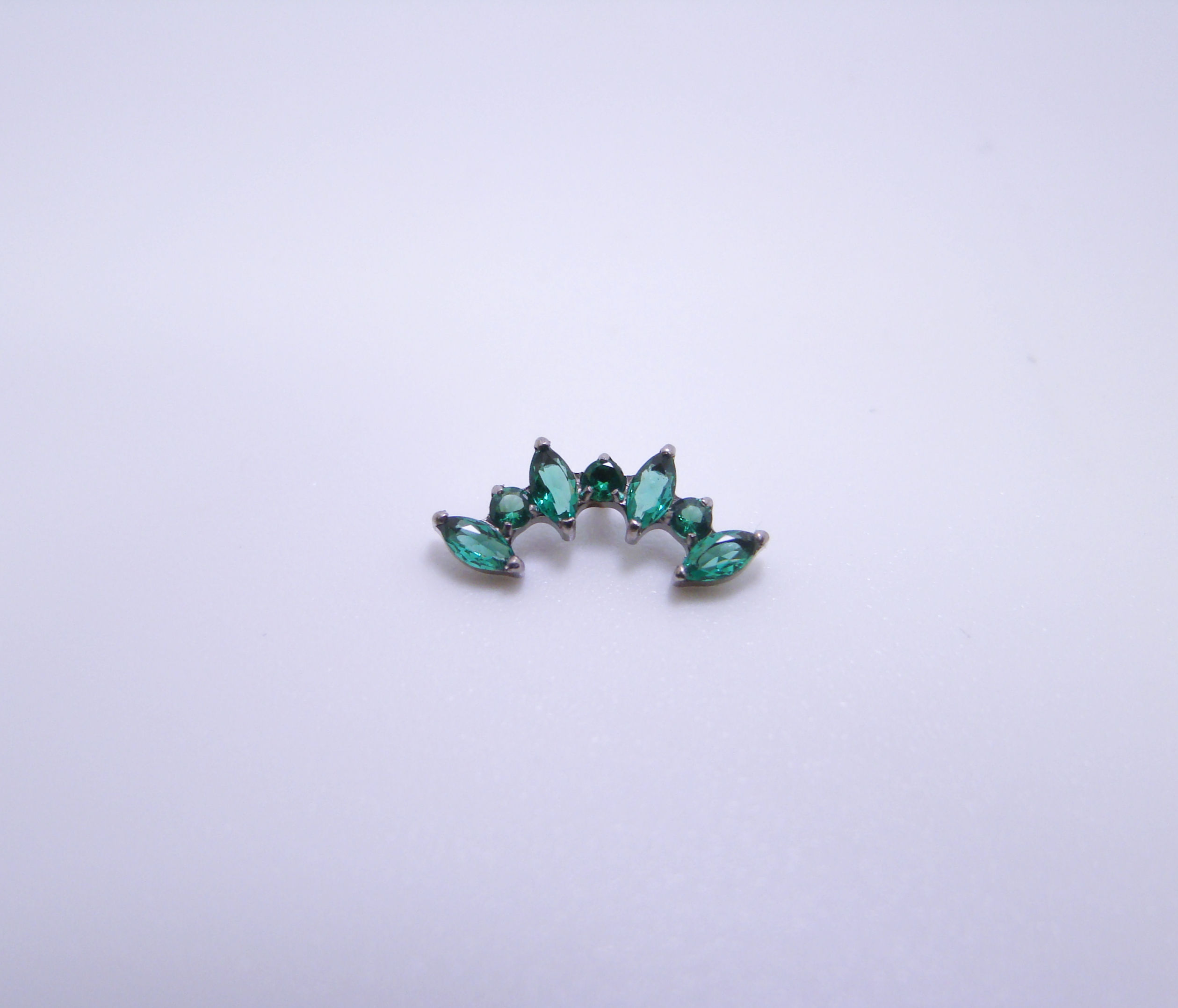 Top Cluster Marquise Verde