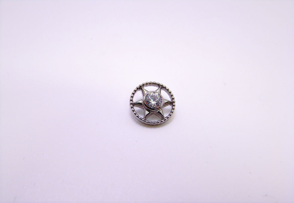 Top Star Circle Cz