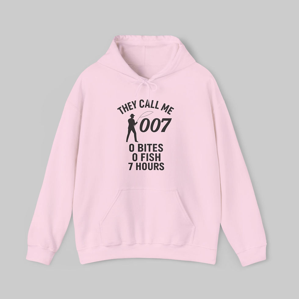 Thumbnail: They Call Me 007 (Fishing Theme) Hoodie