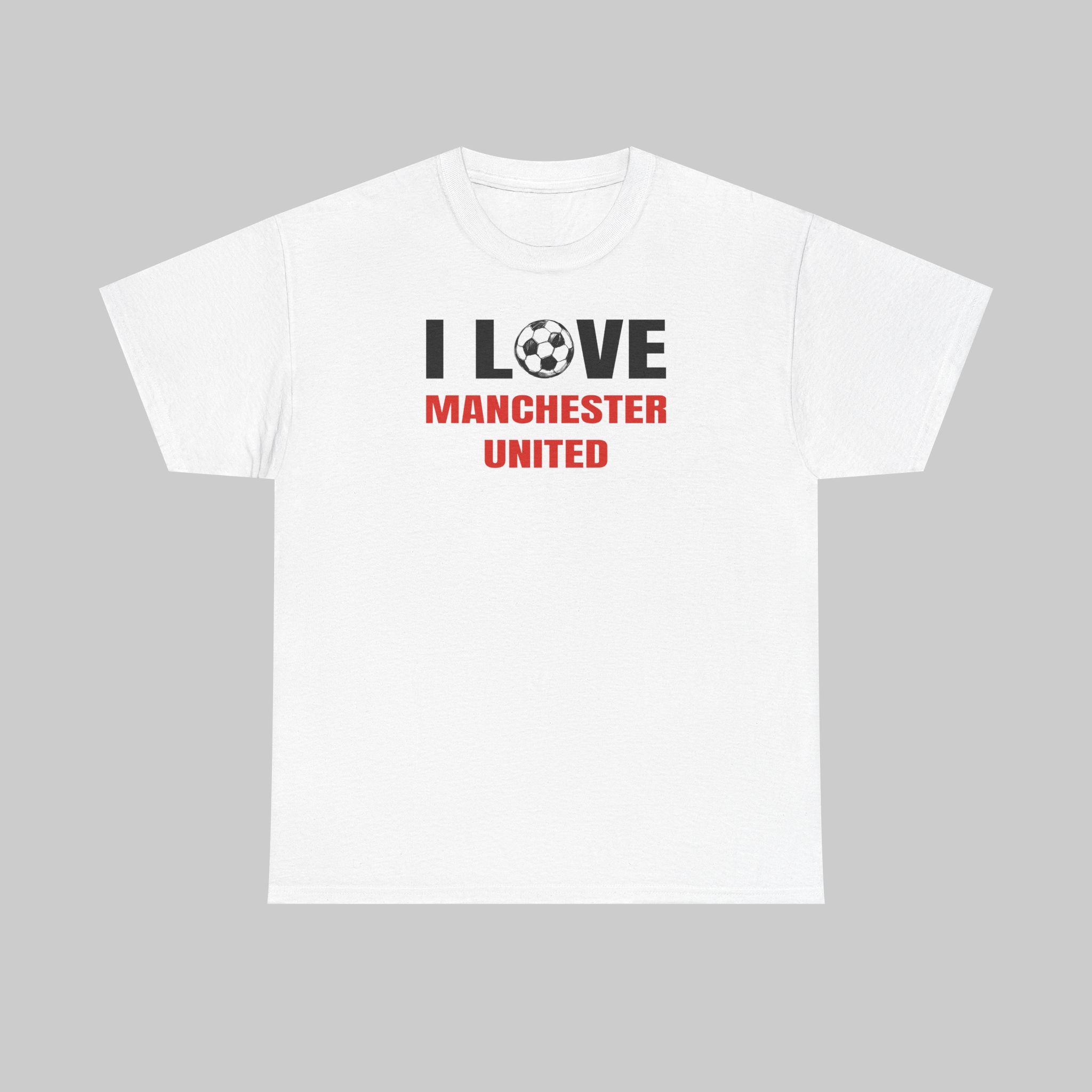 I Love Manchester United T-Shirt