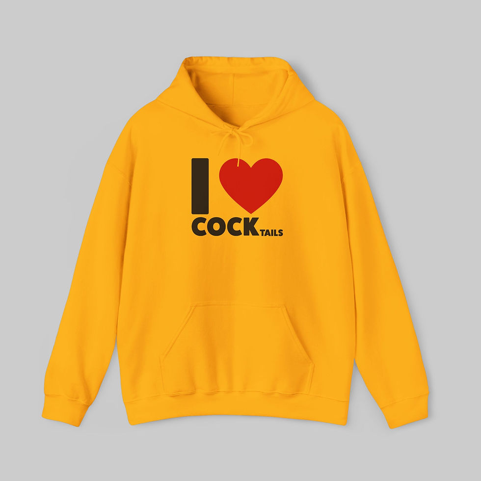 Thumbnail: I Love Cock...tails Hoodie
