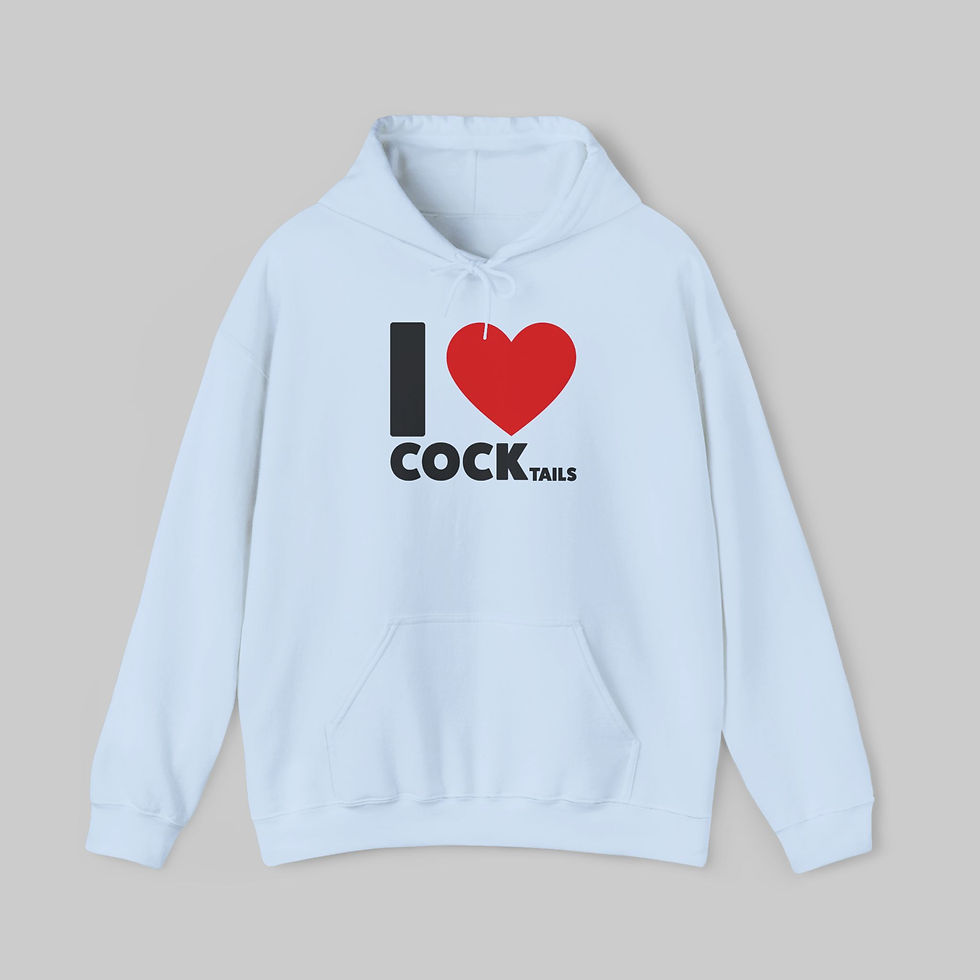 Thumbnail: I Love Cock...tails Hoodie