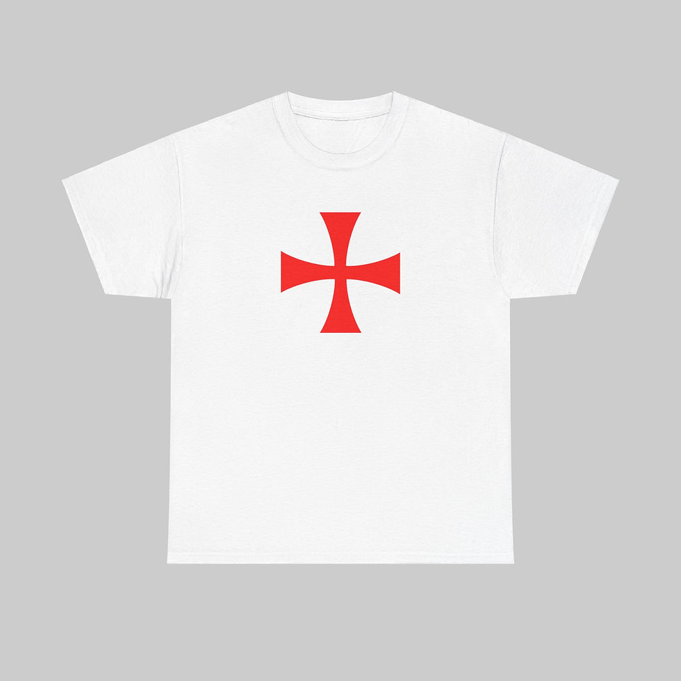Knights Templar Cross T-Shirt