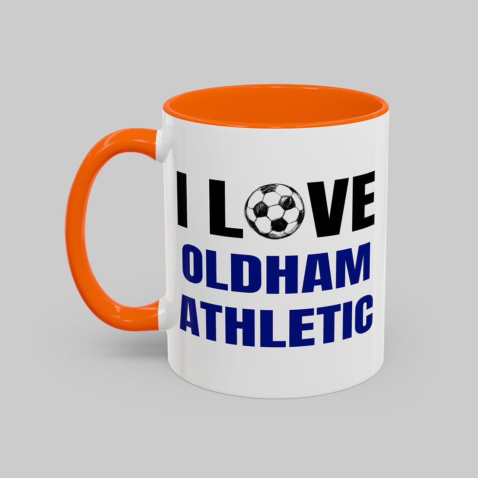 Thumbnail: I Love Oldham Athletic Mug