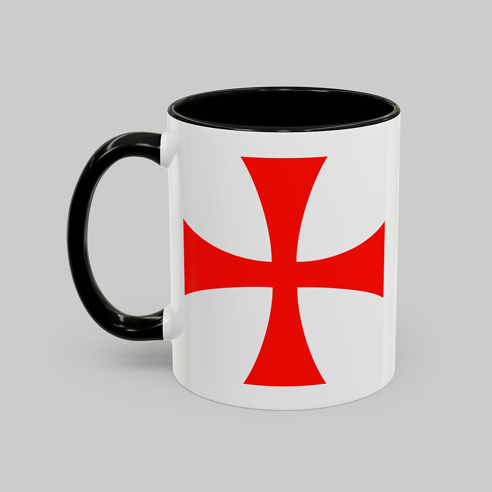 Knights Templar Cross Mug