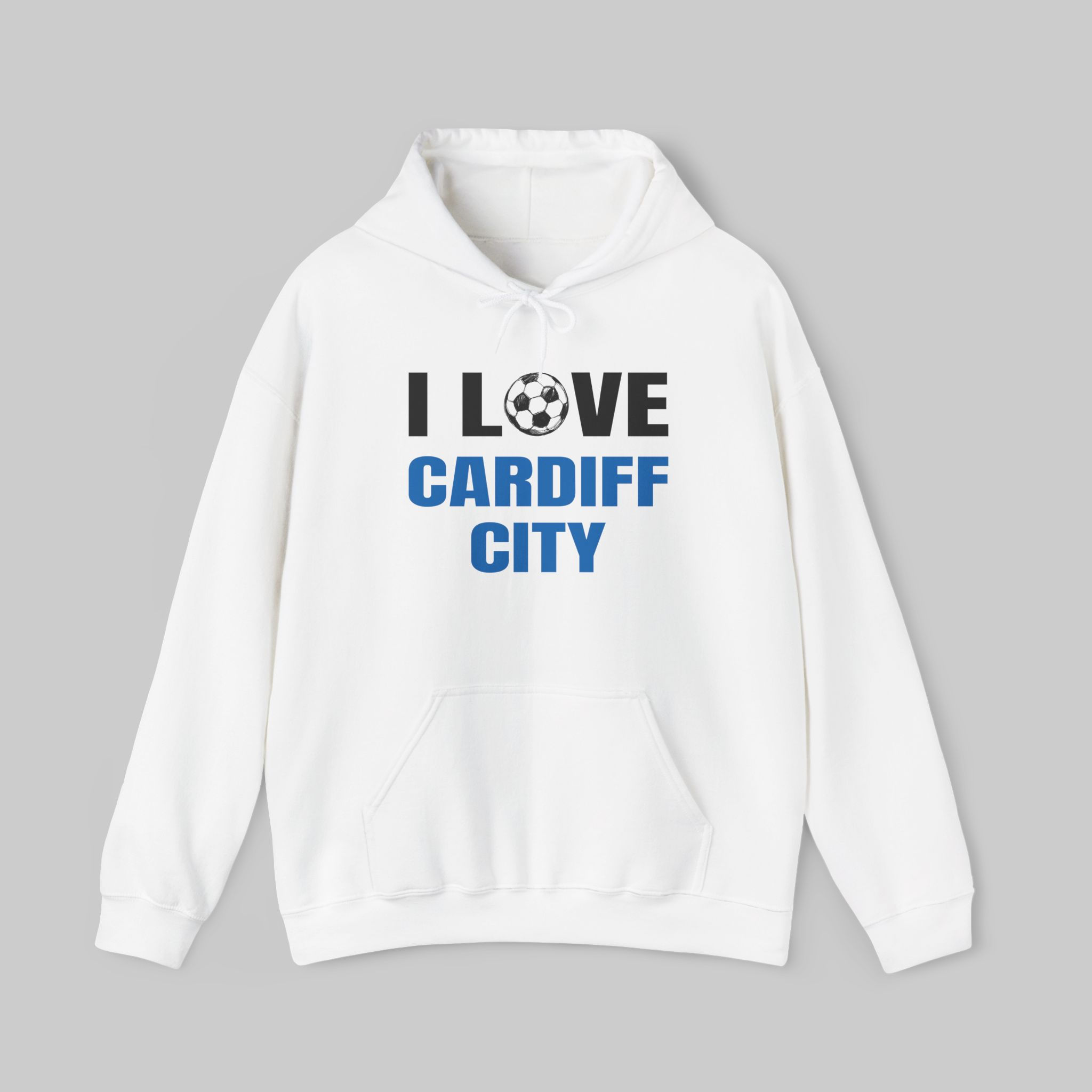 I Love Cardiff City Hoodie
