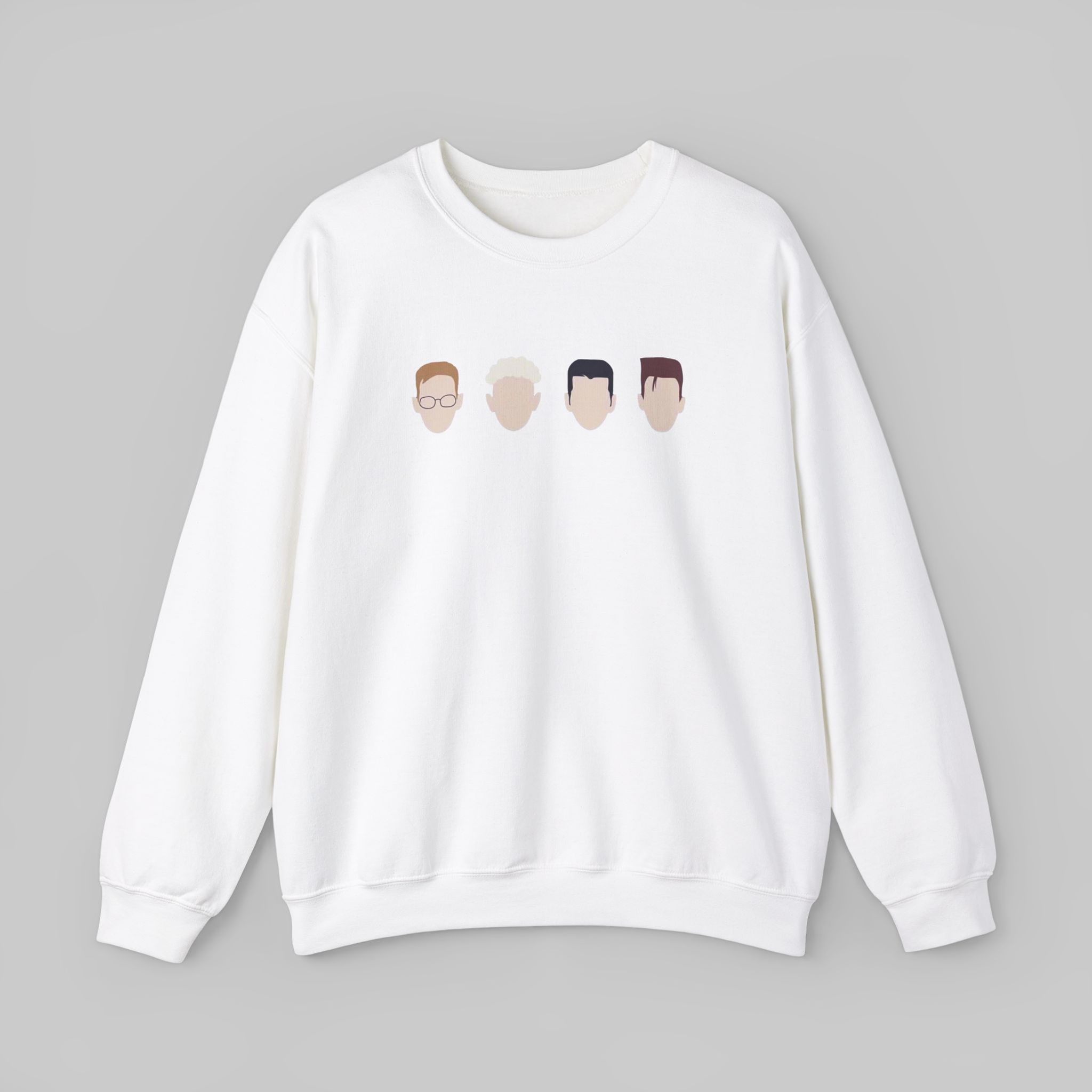 Depeche Mode Band Faces Sweatshirt