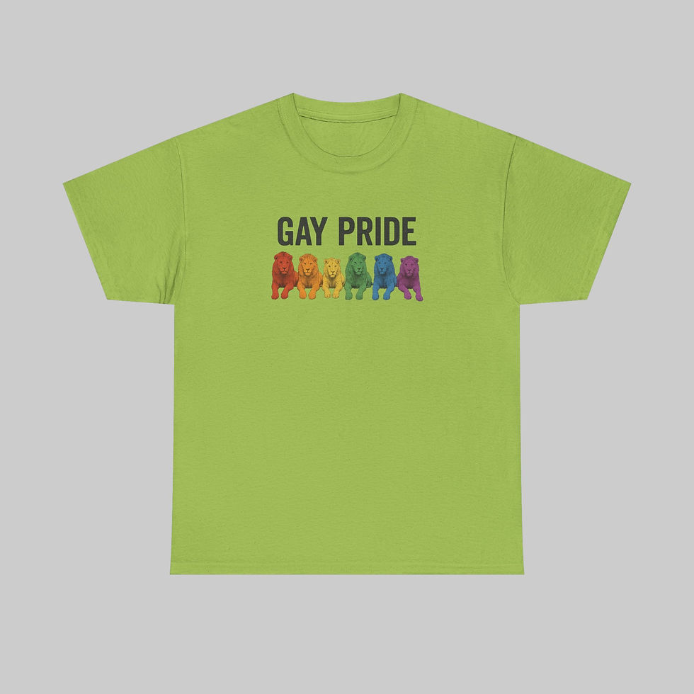 Thumbnail: Gay Pride Lions T-Shirt