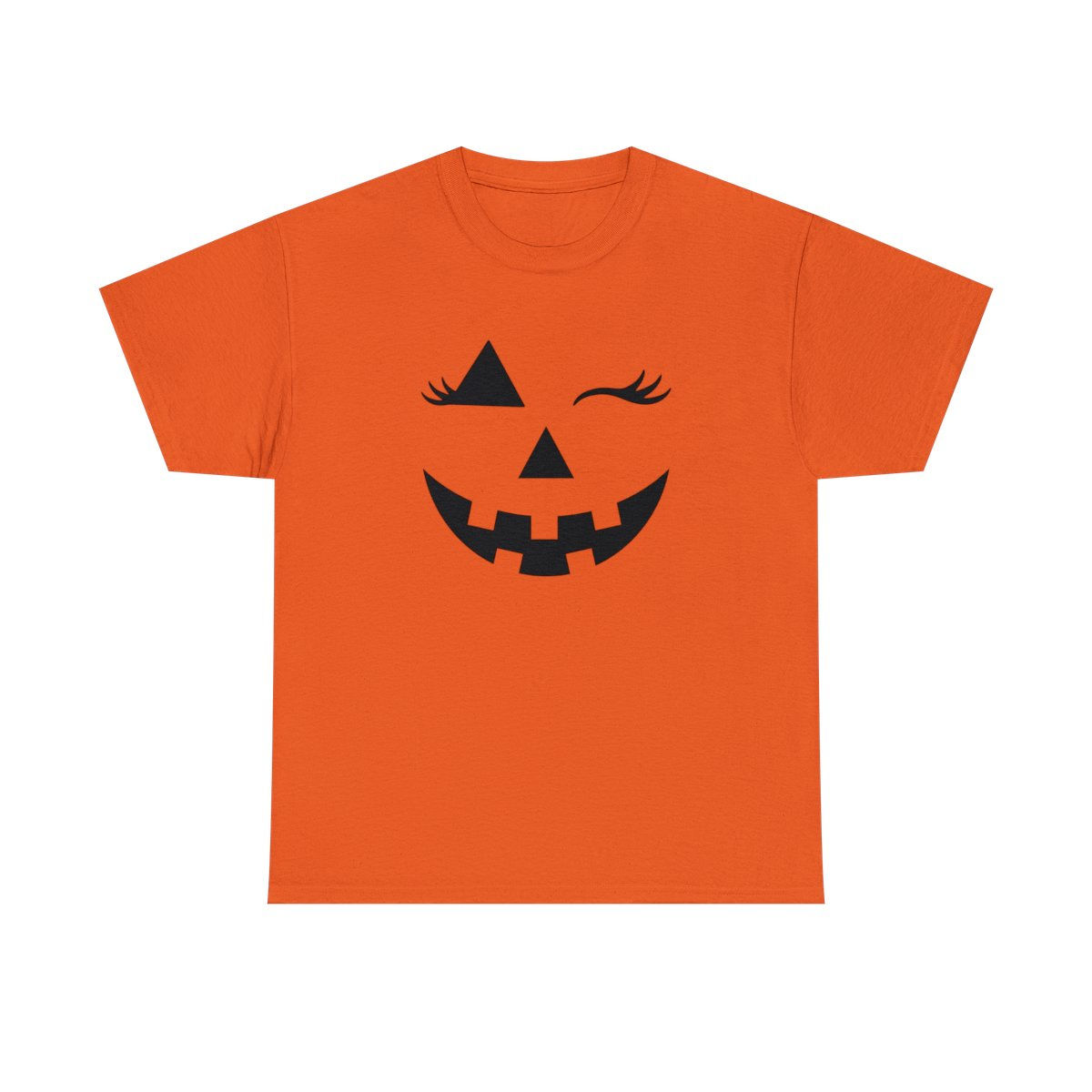 Winking Pumpkin Halloween T-Shirt