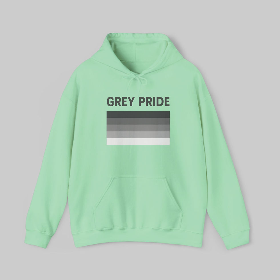 Thumbnail: Grey Pride Hoodie