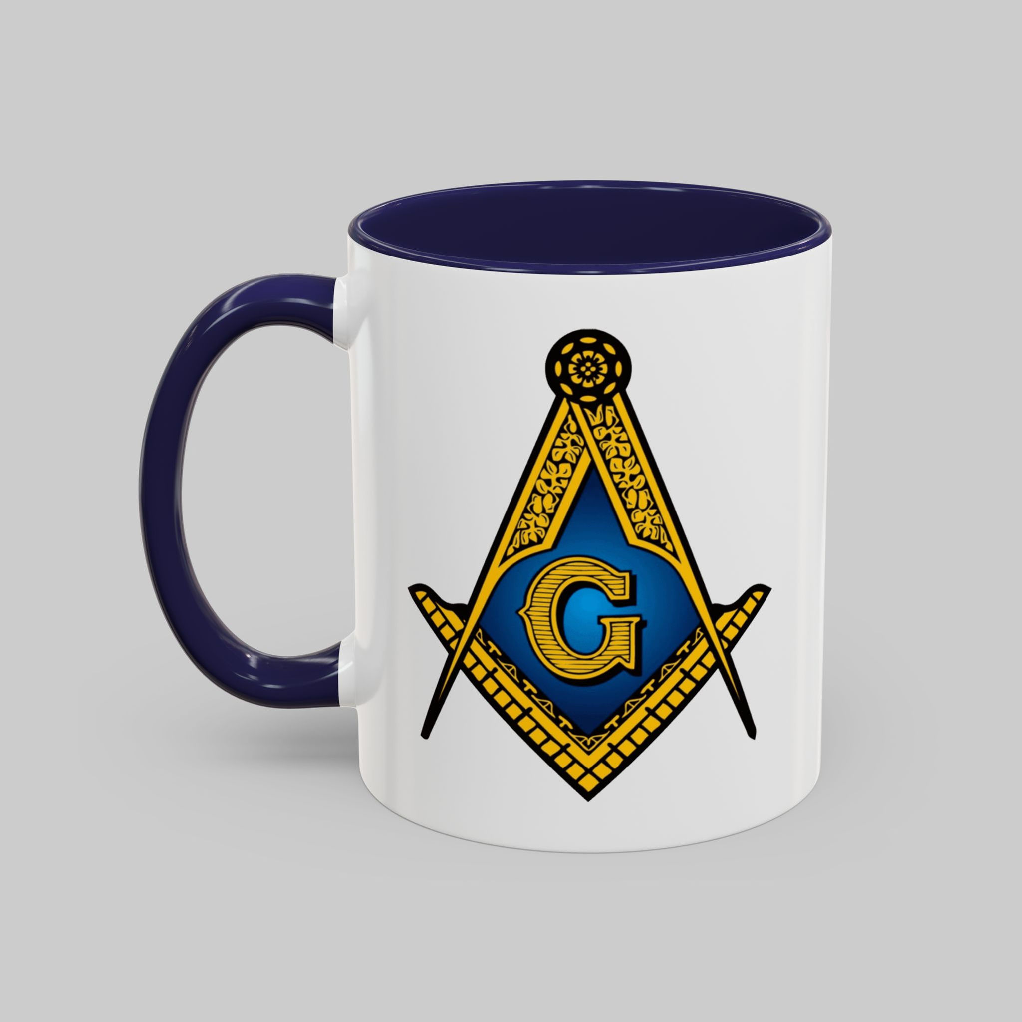 Masonic Square and Compass Mug